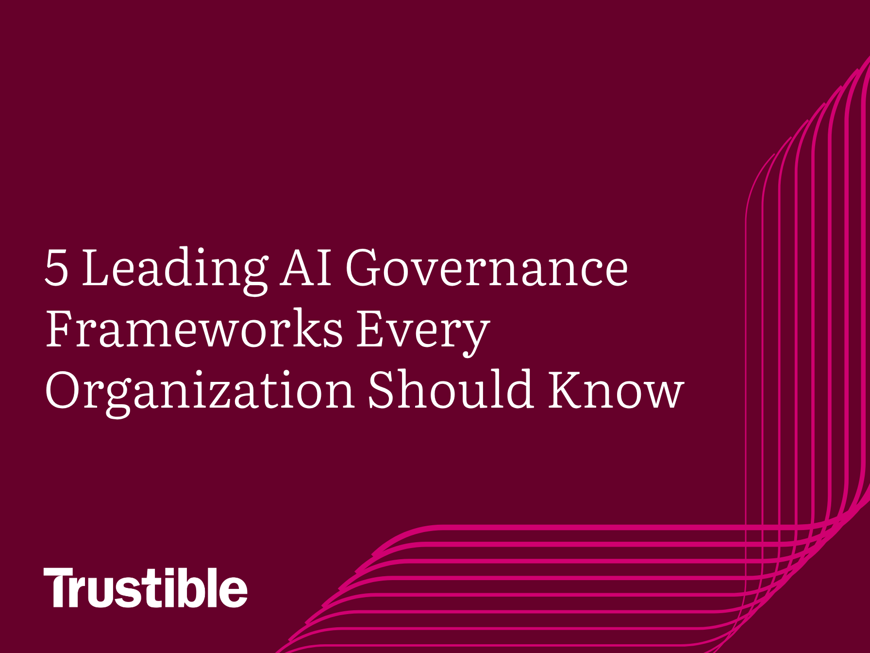 5 AI Governance Frameworks Every Organization Should Know