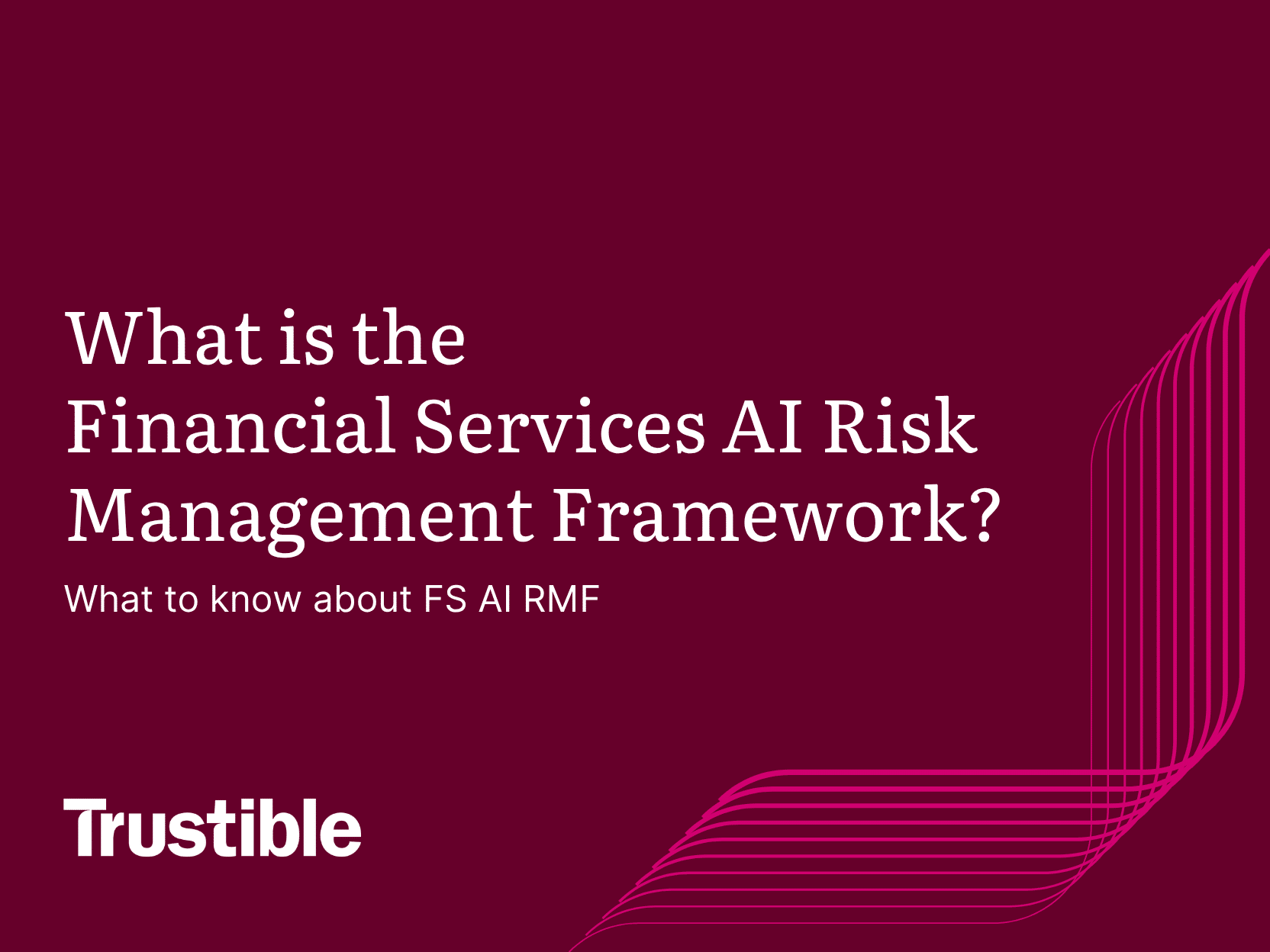 What Is the Financial Services AI Risk Management Framework (FS AI RMF)?